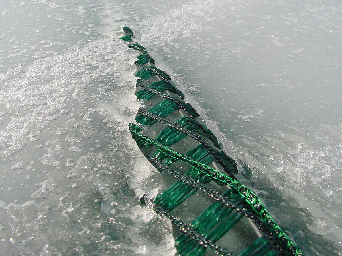 Icenet, Eisbruch Schutznetz