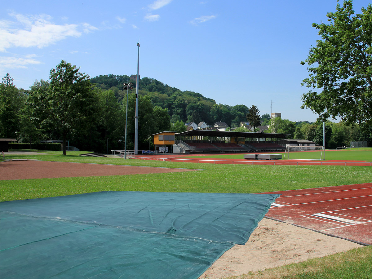 Sportplatz Abdeckung, Volleyballplatzabdeckung, Sprunggrubenabdeckung